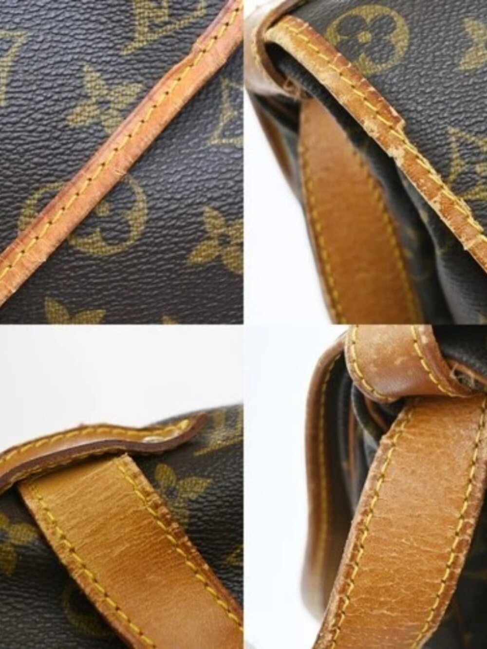 LOUIS VUITTON Saumur 35 Shoulder Bag Monogram Leather BN France M42254 87EG370 - Picture 10 of 15